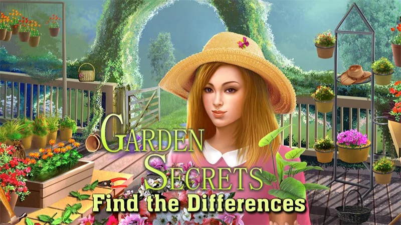 Garden Secrets Find the Differences